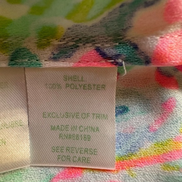 Lilly Pulitzer Pearl Shift Dress Catch The Wave Size 2 Holy Grail Unicorn - Picture 8 of 9